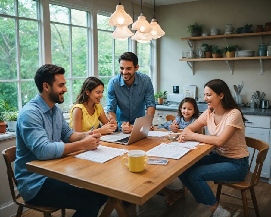 Como criar um orçamento familiar eficiente e sustentável