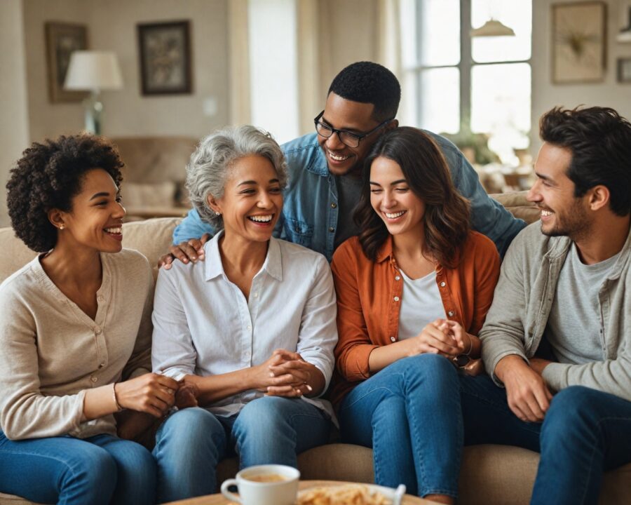 Como o apoio familiar impacta o bem-estar emocional